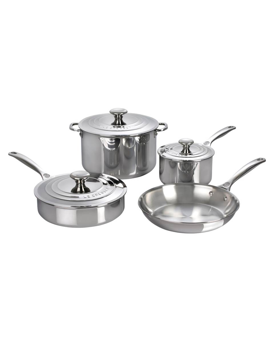 7-Piece Stainless Steel Cookware Set